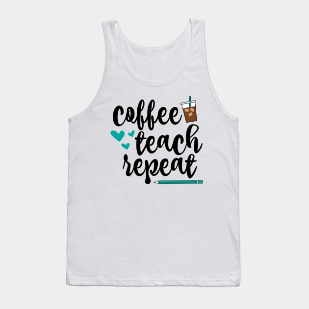 teach Tank Top by stickersbycare